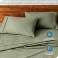 thumbnail image 5 of Bare Home Ultra Soft Double Brushed Microfiber Pillowcase Set, Hypoallergenic, Standard Size, Sage, 2 Count, 5 of 7