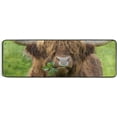 thumbnail image 5 of Dreamtimes Highland Cattle Runner Rug 2'x6' Kitchen Rug Non Slip with Rubber Backing Green Meadow Washable Soft Area Rug Carpet Entryway Rug Runner for Hallway Bedroom Kitchen Decor, 5 of 6