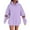 Purple, variant on Women's Fashion Casual Comfortable Round Neck Hooded Long Sleeve Christmas Print Warm Sweatshirt for Holiday Wear and Winter Season Comfort,Light Blue,3XL