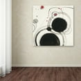 thumbnail image 3 of Trademark Fine Art 'Planetary III with Red' Canvas Art by Shirley Novak, 3 of 3