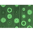 thumbnail image 1 of Ahgly Company Indoor Rectangle Abstract Emerald Green Contemporary Area Rugs, 8' x 12', 1 of 4