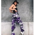 thumbnail image 2 of Pantalones casuales de mezclilla de trabajo con camuflaje, pantalones estilo harén para mujer, cómodos y elegantes, 2 of 6