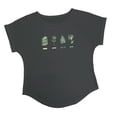 thumbnail image 4 of Camiseta Para Mujer Con Estampado De Plantas Elegantes, Suave Y Cómoda Camiseta De Manga Corta, 4 of 8