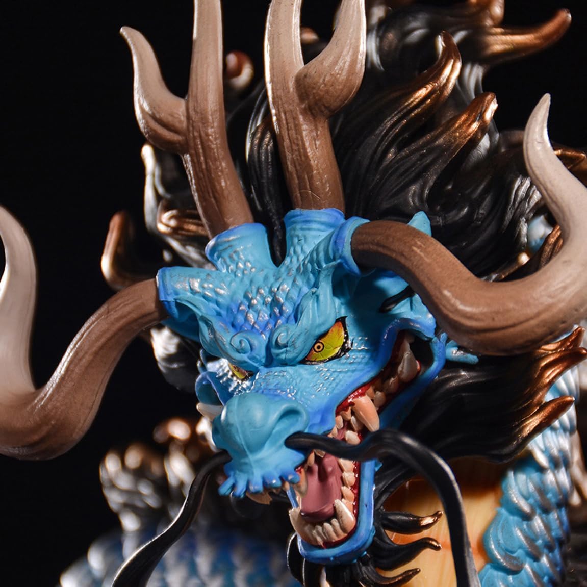 New Four Emperors Kaido (Resonance Ver) Character Anime Model Statue Action Figures Desktop Ornament Popular Decorations Fan Souvenirs Creative Gift Collectable
