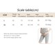 thumbnail image 3 of Leggings suaves de cinco puntos para mujeres embarazadas, cintura alta, pantalones de montar, 3 of 6