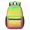 Black-4, variant on 17 Inch Lightweight Backpack,PVC Waterproof Oxford Fabric, Ergonomically Designed, with Large Capacity, Vibrant Rainbow Print