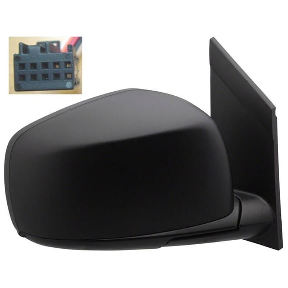 New Aftermarket  Passenger Side Right Heated Power Door Mirror Assembly 5113366AF fits 2008-2013 Chrysler Town & Country