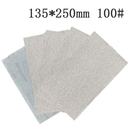

5pcs 25x13cm Hook&Loop Wet/Dry 80-400Grit Sanding Discs Sandpaper Abrasive Tool