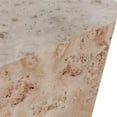 thumbnail image 3 of Pemberly Row 42" Burl Wood Square Coffee Table in Natural Tone, 3 of 5