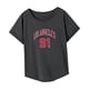 thumbnail image 5 of Camiseta para mujer de verano de moda suave disfraz cuello redondo camiseta para vacaciones camping trabajo L, 5 of 7