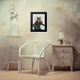 thumbnail image 4 of Fab Funky 12x14 Black Modern Framed Museum Art Print Titled - Feline Fashionista, 4 of 5
