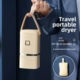 thumbnail image 1 of Portable Mini Dryer with Timer, Compact Travel Clothes Dryer for Apartments, Dorm, RV - Quick-Dry Bag for Delicates, Underwear, Small Laundry - Ideal Gift for Students & Travelers., 1 of 11