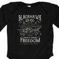thumbnail image 4 of Inktastic Black Hawk Military Boys or Girls Long Sleeve Baby Bodysuit, 4 of 5