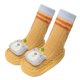 thumbnail image 3 of Zapatos tipo calcetín para bebé, antideslizantes, suaves, lindos, cálidos, ligeros, primeros zapatos para caminar para niños pequeños, bebés, amarillo, 12 cm/4,72 pulgadas, 3 of 5