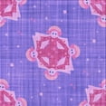 thumbnail image 1 of Ahgly Company Machine Washable Indoor Square Transitional Heliotrope Purple Area Rugs, 5' Square, 1 of 7