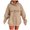 Khaki, variant on ZMFXJPE Sweat Shirt for Women Sweatshirts Hoodies Womens Fleece Hoodies Sweat Shirt Women's Lightweight Hoodies(Khaki,XL)