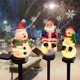 thumbnail image 1 of Descuentos Únicos Solo en Línea, Luces solares de decoración de ambientes navideños, muñeco de nieve de resina, paisajes de patio modernos, luces de suelo para jardín al aire libre Akmoler, 1 of 9