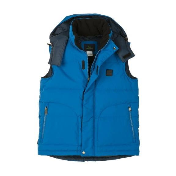 Men's Blue Puffy Vest