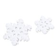 thumbnail image 2 of 4PCS Vivid Snowflake Pattern Garden Christmas Miniature Decoration Micro Landscape Ornaments, 2 of 9
