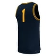 thumbnail image 3 of Men's Nike #1 Navy Cal Bears Replica Basketball Jersey, 3 of 3