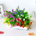 thumbnail image 7 of Gosuguu Artificial Flowers, 8 Bundles of Fake Flowers, Faux Plastic Plants for Home and Office Decor, No Fade Silk Flowers, Indoor Landscaping, 7 of 7