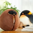 thumbnail image 3 of Chubby King Penguin Stuffed Animal Plush Toy, Cute Penguin Plushies, 3 of 6