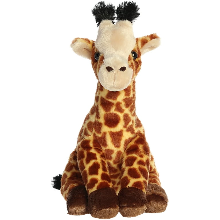 Aurora Large Brown Destination Nation 15 Giraffe Adventurous Stuffed Animal