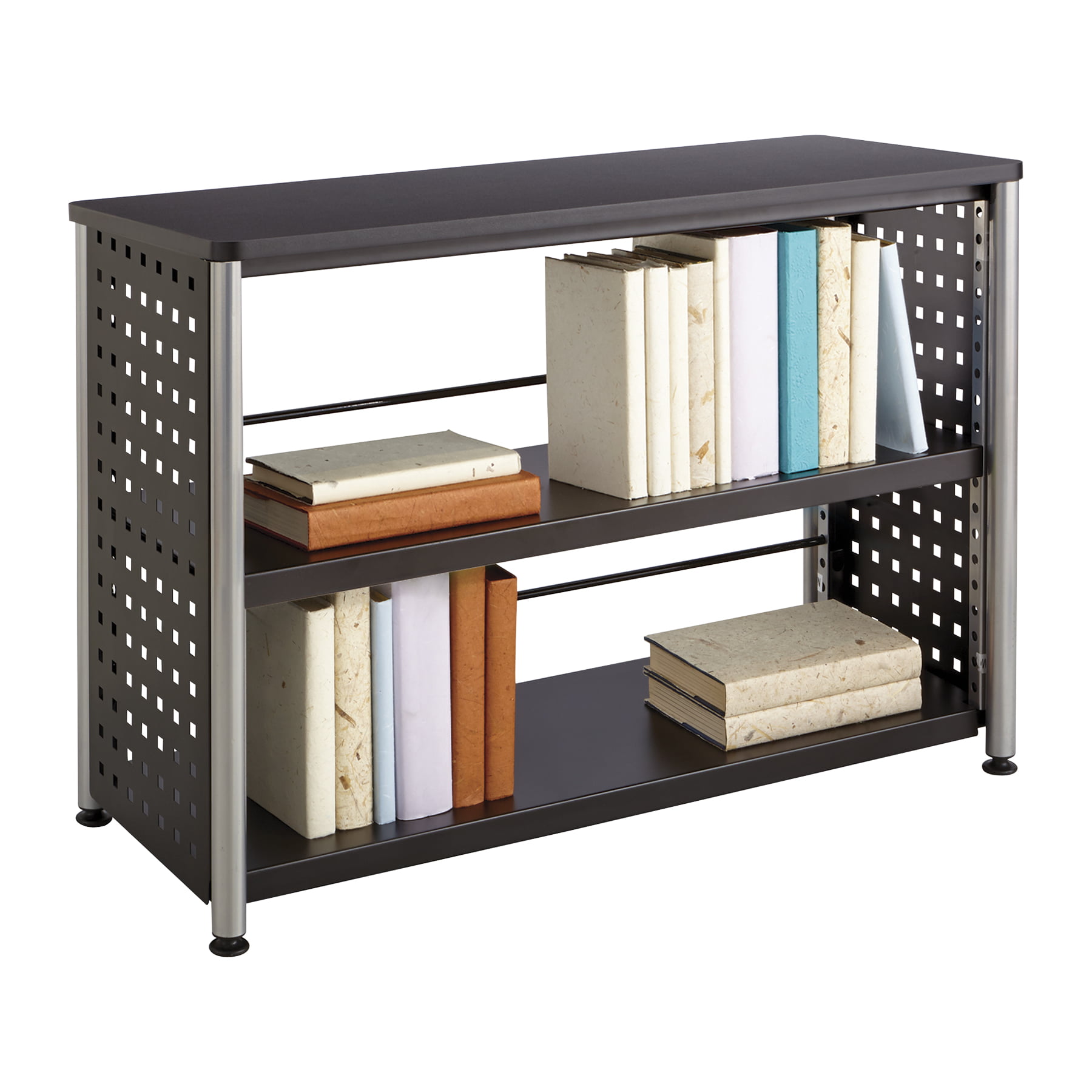 Creatice Black Bookcase for Large Space