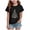 1-Black, variant on Kids Christmas Tshirt Girls Kids Merry Christmas Shirt Funny Xmas Graphic Short Sleeve Tee Holiday Casual Family Party Matching Tops (1-Pink, 1-2 Years)