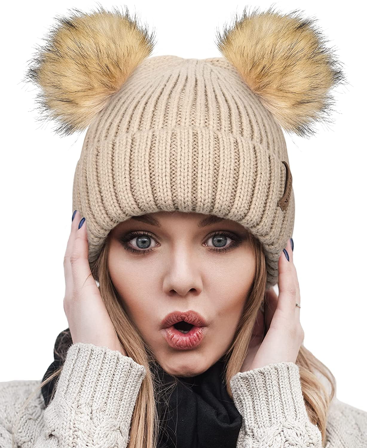 FURTALK Cute Winter Beanie Hats for 