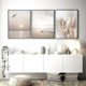 thumbnail image 5 of Juego de 3 elegantes carteles artísticos de pared para sala de estar, dormitorio, imágenes decorativas, imágenes de puesta de sol y playa sin marco (30x40cm), 5 of 5