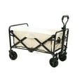 thumbnail image 1 of Carrito de camping plegable Nikou de cuatro ruedas portátil de tela Oxford color amarillo, 1 of 15