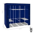 thumbnail image 2 of Ropero Closet Jumbo LUMO de Metal Con Cierre 165 cm azul, 2 of 7