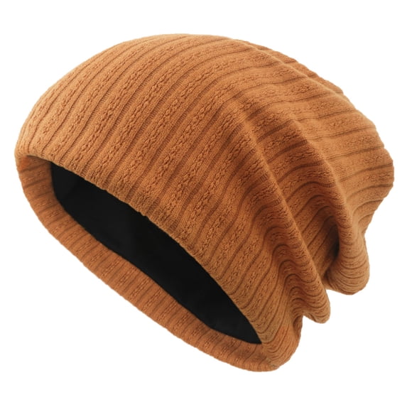 Hats for Women/Men Autumn And Winter New Skin-friendly Breathable Headgear Knitted Hat Men And Women Thin Anti-disorder Hair Headgear
