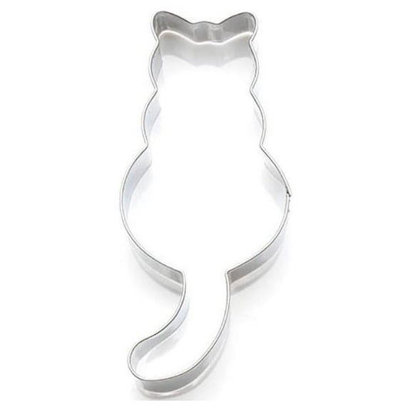 Vikakiooze Home under10.00 Cat Shaped Aluminium Mold Sugarcraft Cake Cookies Pastry Baking Cutter Mould