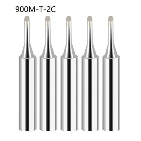 

5pcs 900M-T Copper Soldering iron tips Lead-free welding solder tools