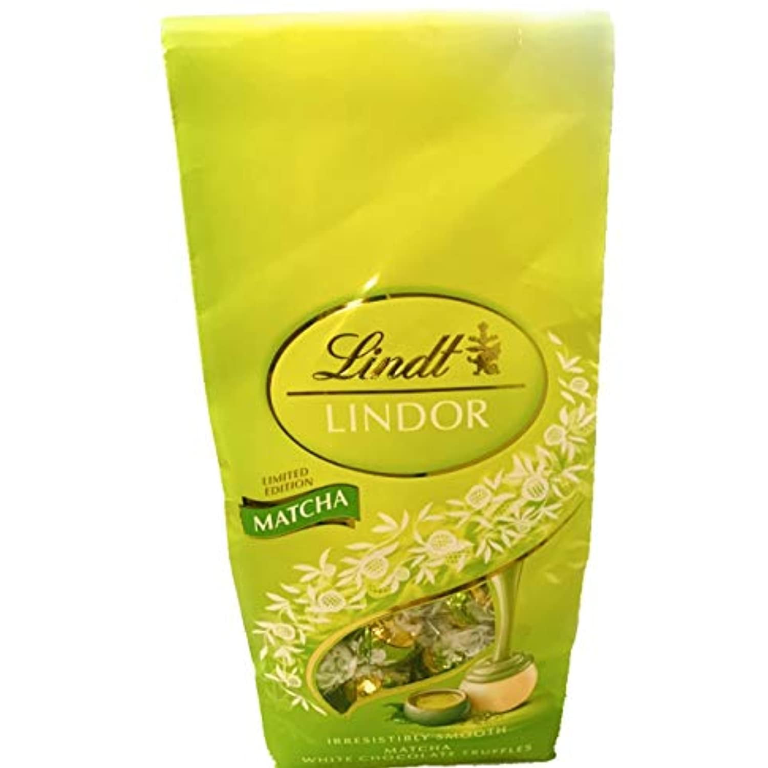 Lindt Lindor Milk White Chocolate Truffles Pistachio Limited Edition