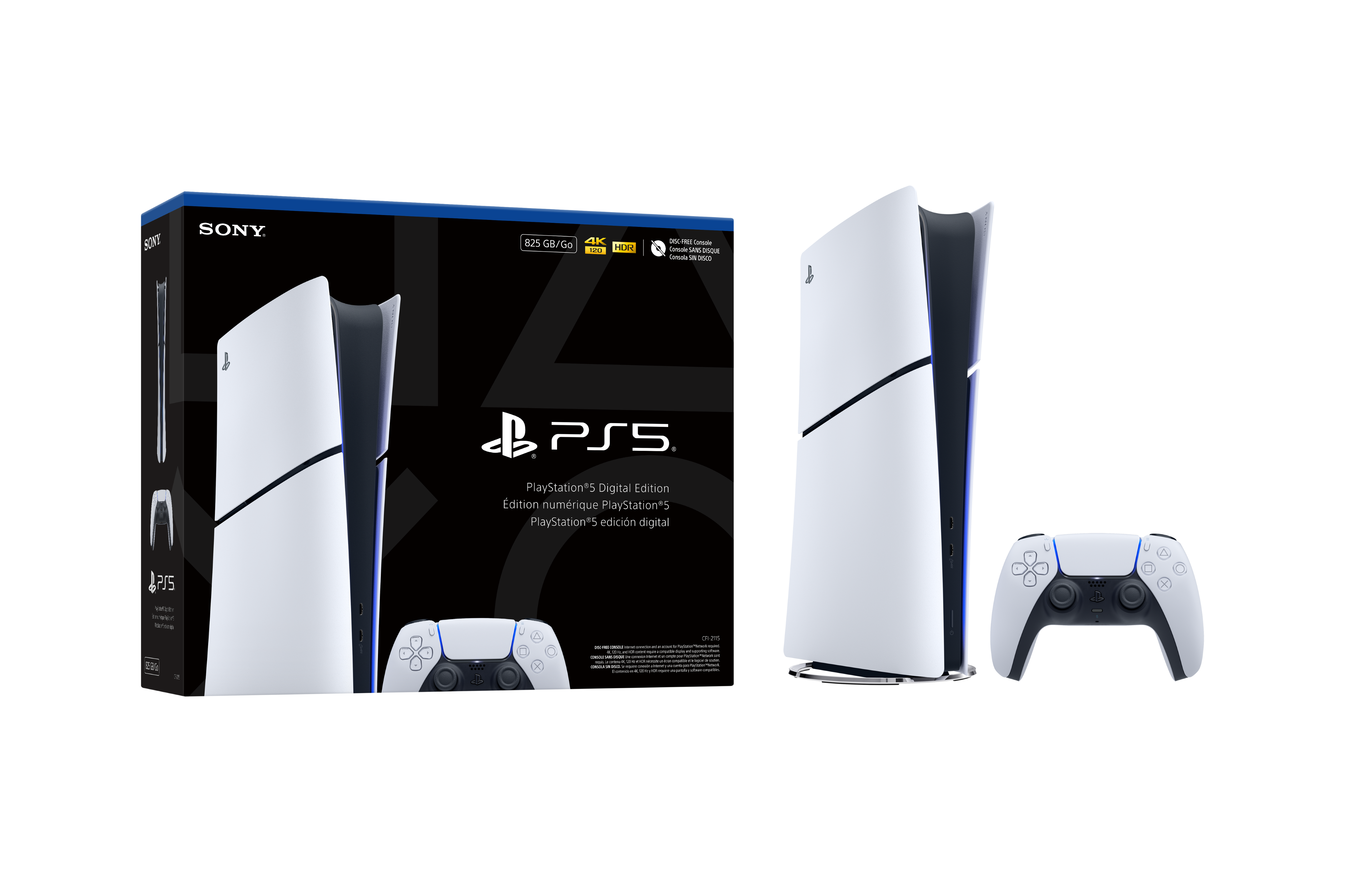 PlayStation 5 Digital Console Slim, 825GB photo 1