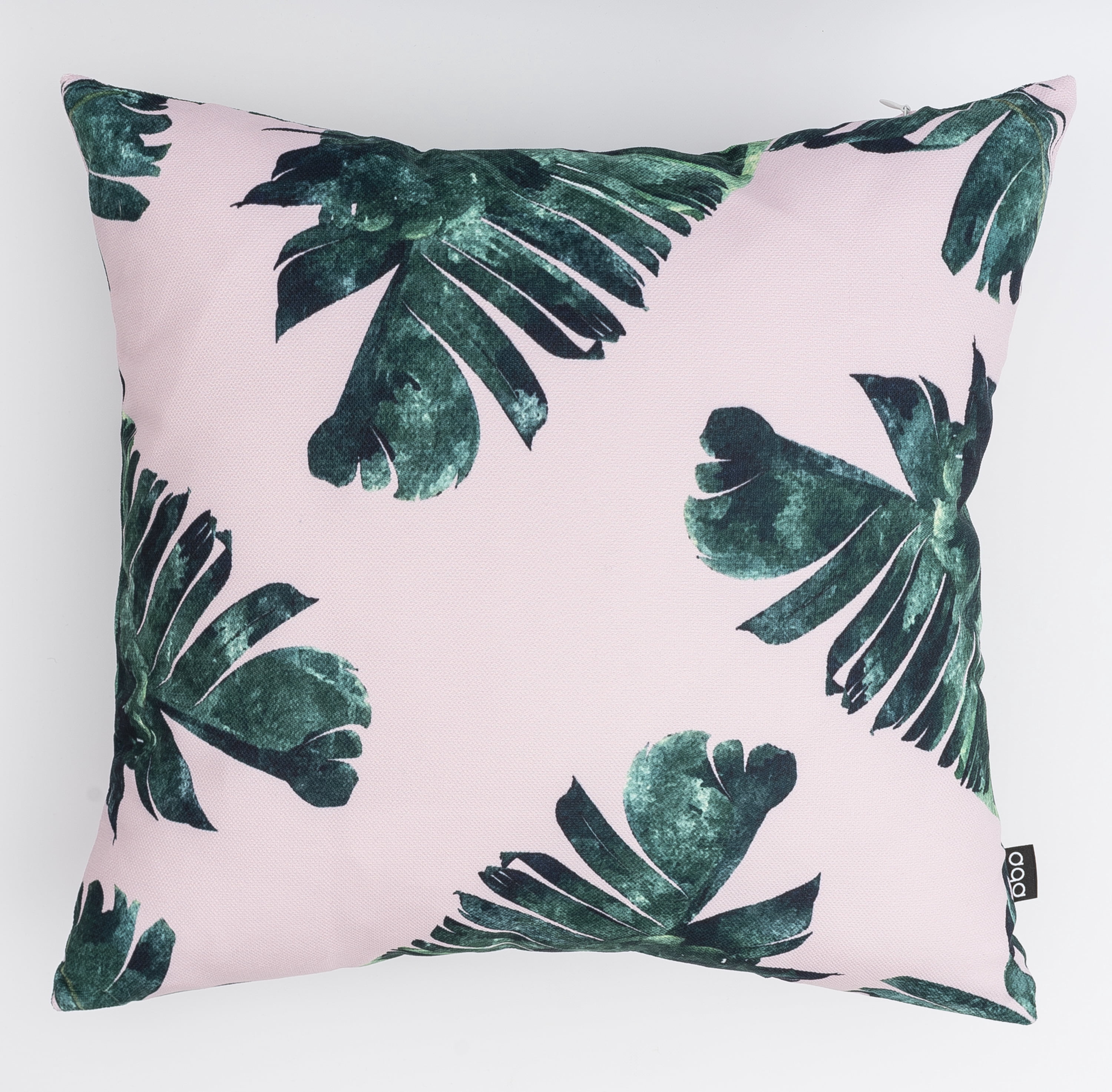 Ada Home Decor Bright Greenery Contemporary Pillow