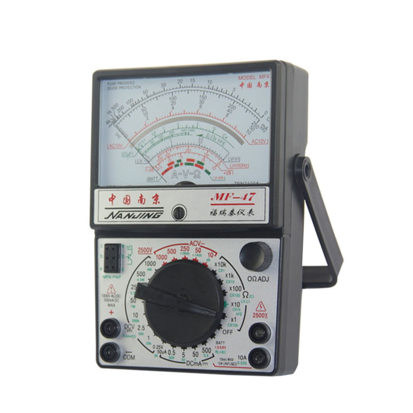 MF-47 Analog Analog Multimeter Voltmeter Ammeter Ohmmeter Battery Tester