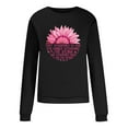 thumbnail image 4 of BEFOKA Shirts for Women Pink Ribbon Breast Cancesrs Awareness T-Shirt Inspirational long Sleeve Top, 4 of 5