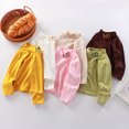 thumbnail image 3 of Toddler Long Sleeve Shirt Kids Tee Shirt Casual Tees Shirt Tops Kids Solid Color Uniform Shirts for Boys 3-4 Years, 3 of 3