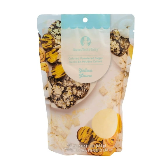 Sweet Tooth Fairy Powder Sugar-Yellow