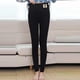 thumbnail image 5 of Leggings de lana de cordero gruesa para mujer con forro polar añadido, pantalones largos, pantalones de poliéster para mujer, 5 of 9