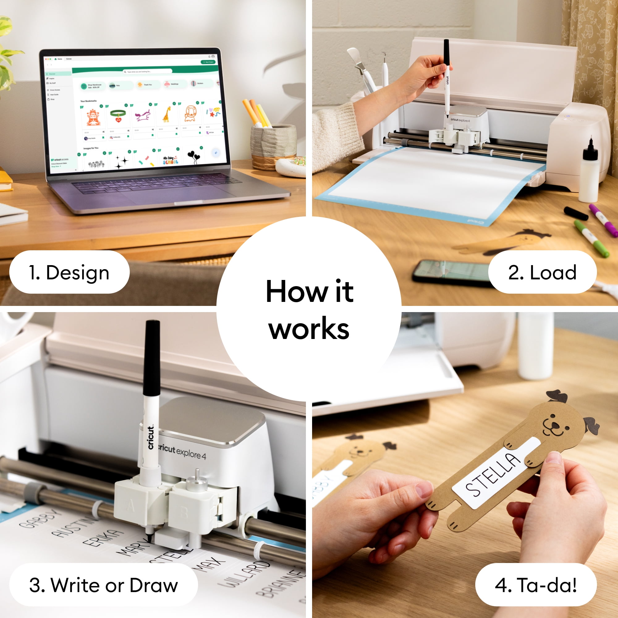 Cricut® Multi Pen Set, Gold (5), Fine Point,Gold