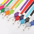 thumbnail image 6 of SagaSave ID Card Holder Neck Strap Lanyard Retractable Pull Buckle Lanyard for Badge 13 Colors, 6 of 8