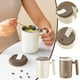 thumbnail image 1 of onlyliua Ofertas Del Día Taza de Café Aislada con Tapa, Taza de Agua de Alta Calidad para Oficina, Taza para Parejas Femeninas, Taza de Acero Inoxidable 304, 500 Ml, 1 of 7
