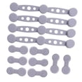 thumbnail image 3 of veasfak 4Pcs Fryer Buckles Convenient Stays in Place Practical Air Fryer Accessories grey, 3 of 9