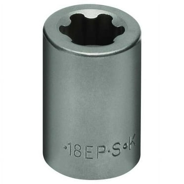 Sk Professional Tools Socket,1/2 in Drive,6-Point Shape 42718