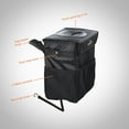 thumbnail image 2 of Armor All 2.63 Gallon Waterproof Collapsible Car Trash Can with 3 Mesh Pockets, 2 of 7